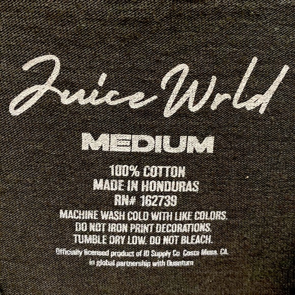 Juice Wrld Graphic T-Shirt - Size Medium - NWT - Picture 3 of 3